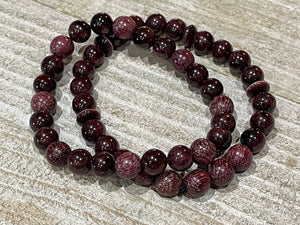 Aromatherapy Healing Stone Bracelet - Garnet