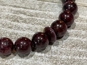 Aromatherapy Healing Stone Bracelet - Garnet