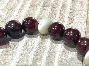 Aromatherapy Healing Stone Bracelet - Garnet