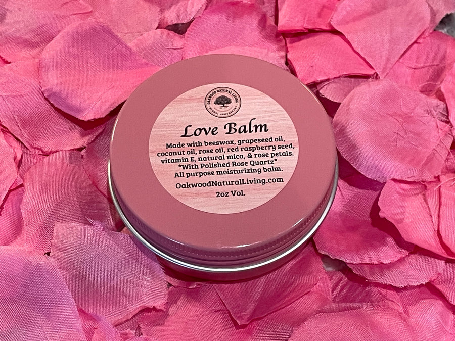 Love Balm  ( Rose Petal solid Balm )