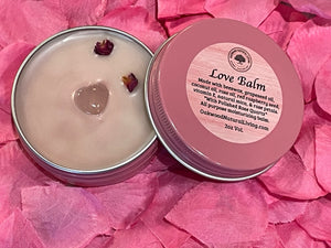 Love Balm  ( Rose Petal solid Balm )