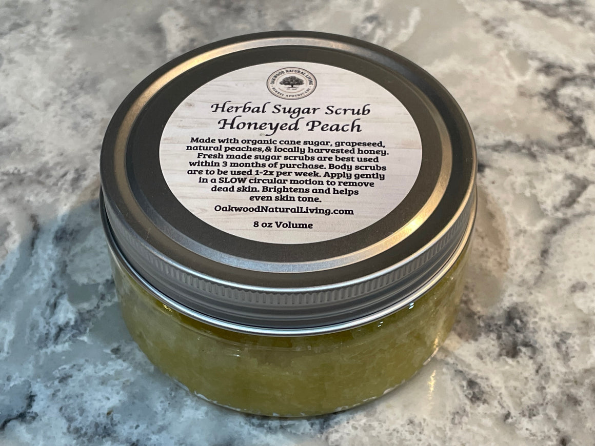 Honeyed Peach Sugar Body Scrub