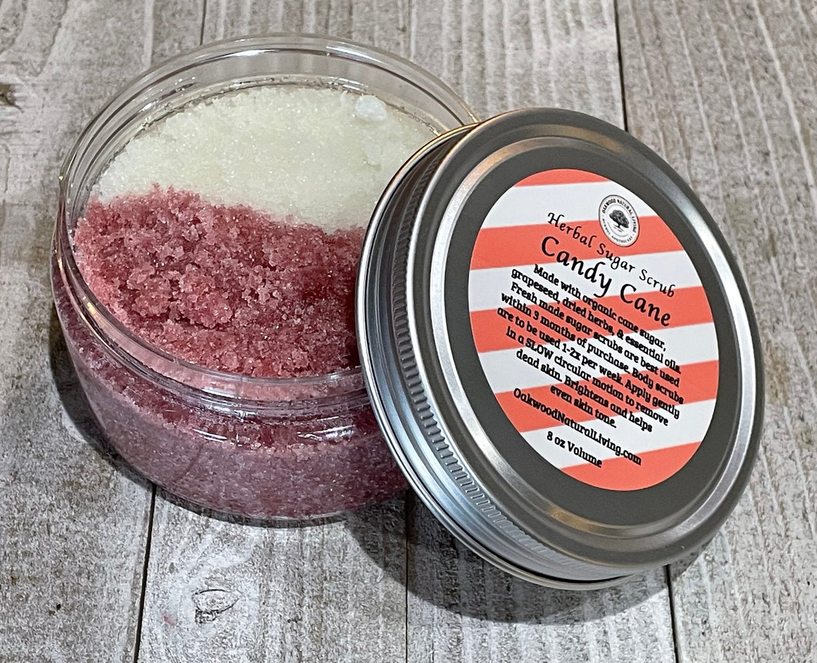 Sugar Face And Body Scrub - Candy Cane