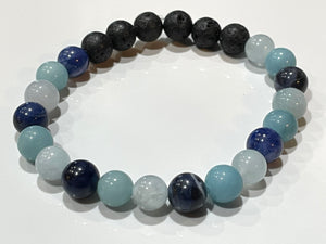 Aromatherapy Healing Stone Bracelet  - Calm the Heart