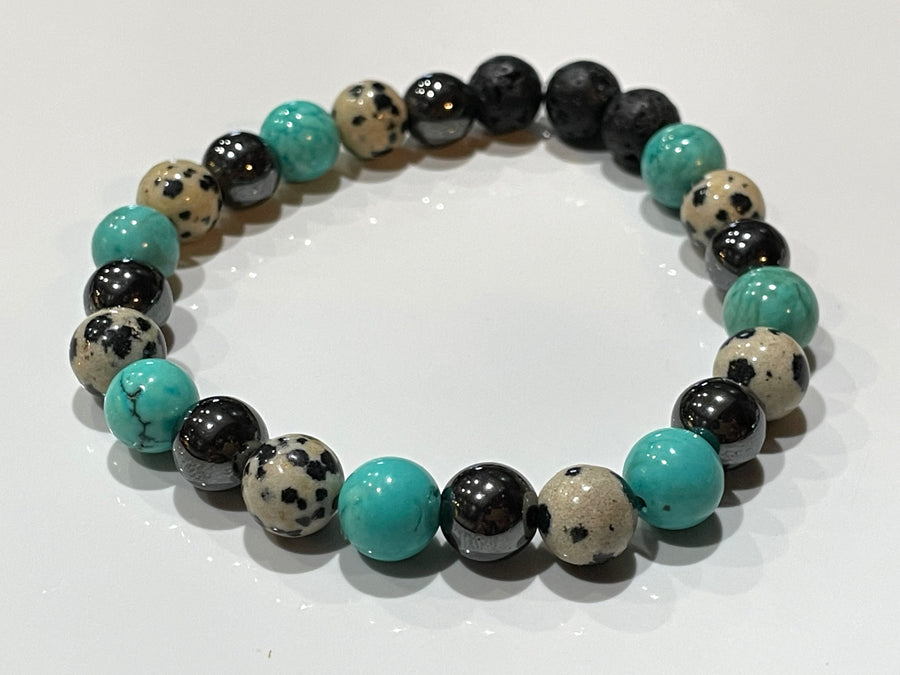 Aromatherapy Healing Stone Bracelet - STRENGTH