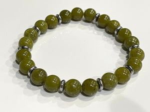 Aromatherapy Healing Stone Bracelet  - Good Health - Peridot