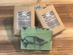 Bar Soap - Charcoal & Mint