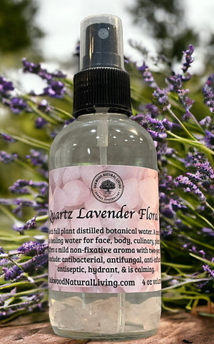 Rose Quartz Lavender Floral Water