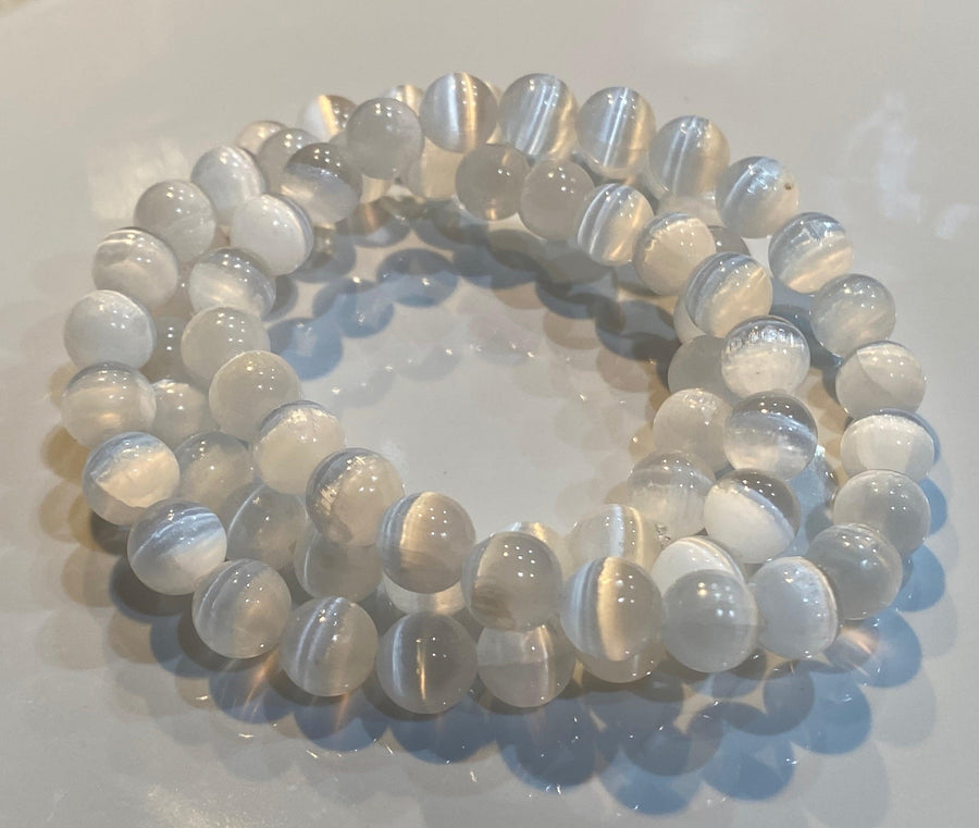 Healing Stone Bracelet - Selenite - Oakwood Natural Living