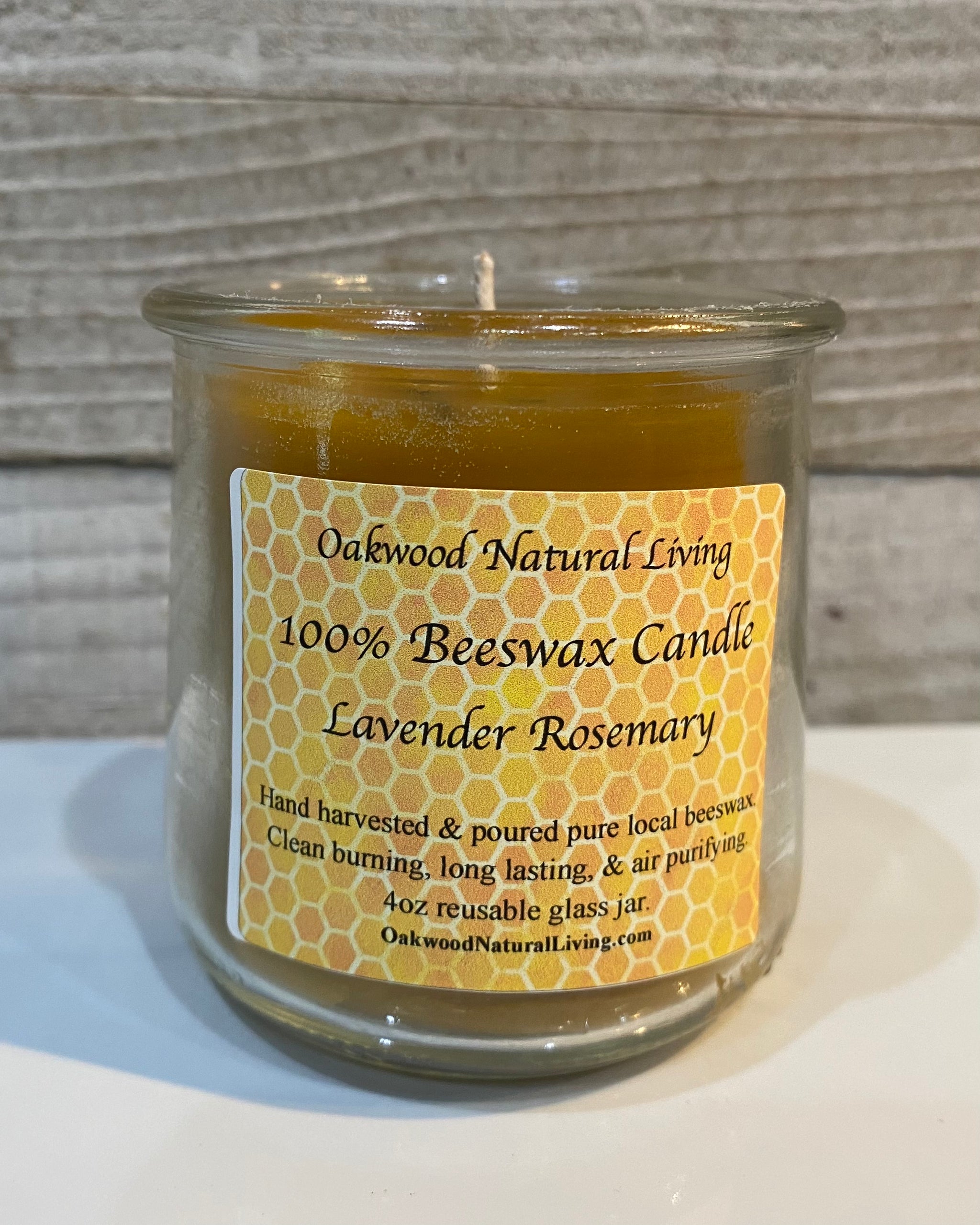 Natural Beeswax Candle - Treefort Naturals