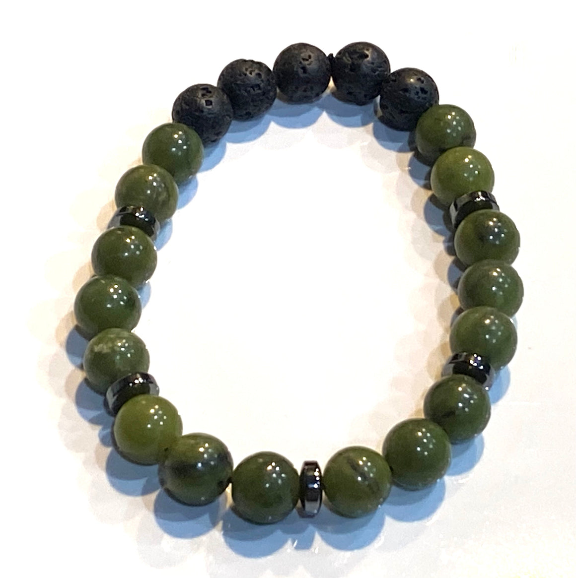 Aromatherapy Healing Stone Bracelet   JADE